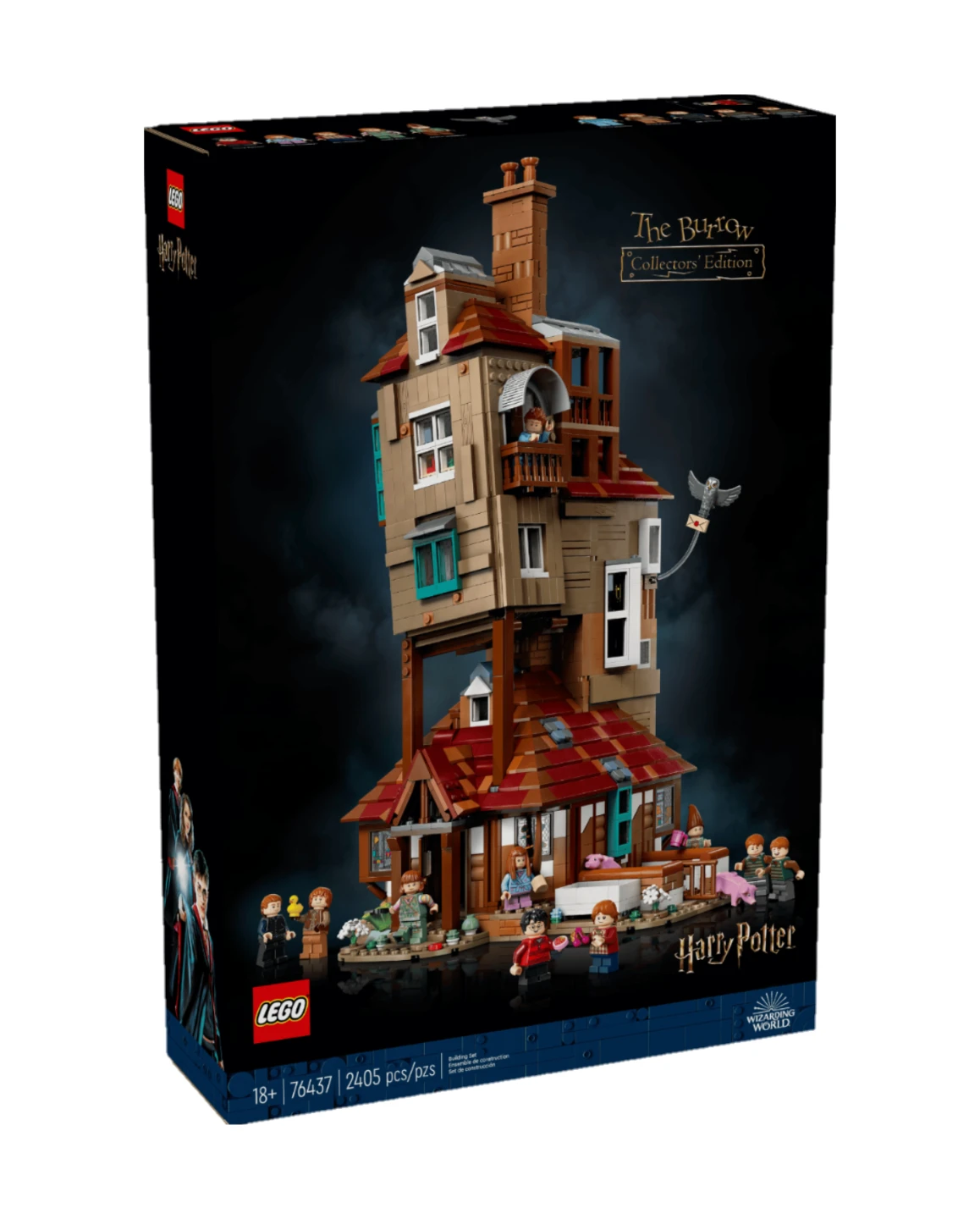 LEGO Harry Potter 76437 The Burrow (NEW) + 2 Exclusive GWPs