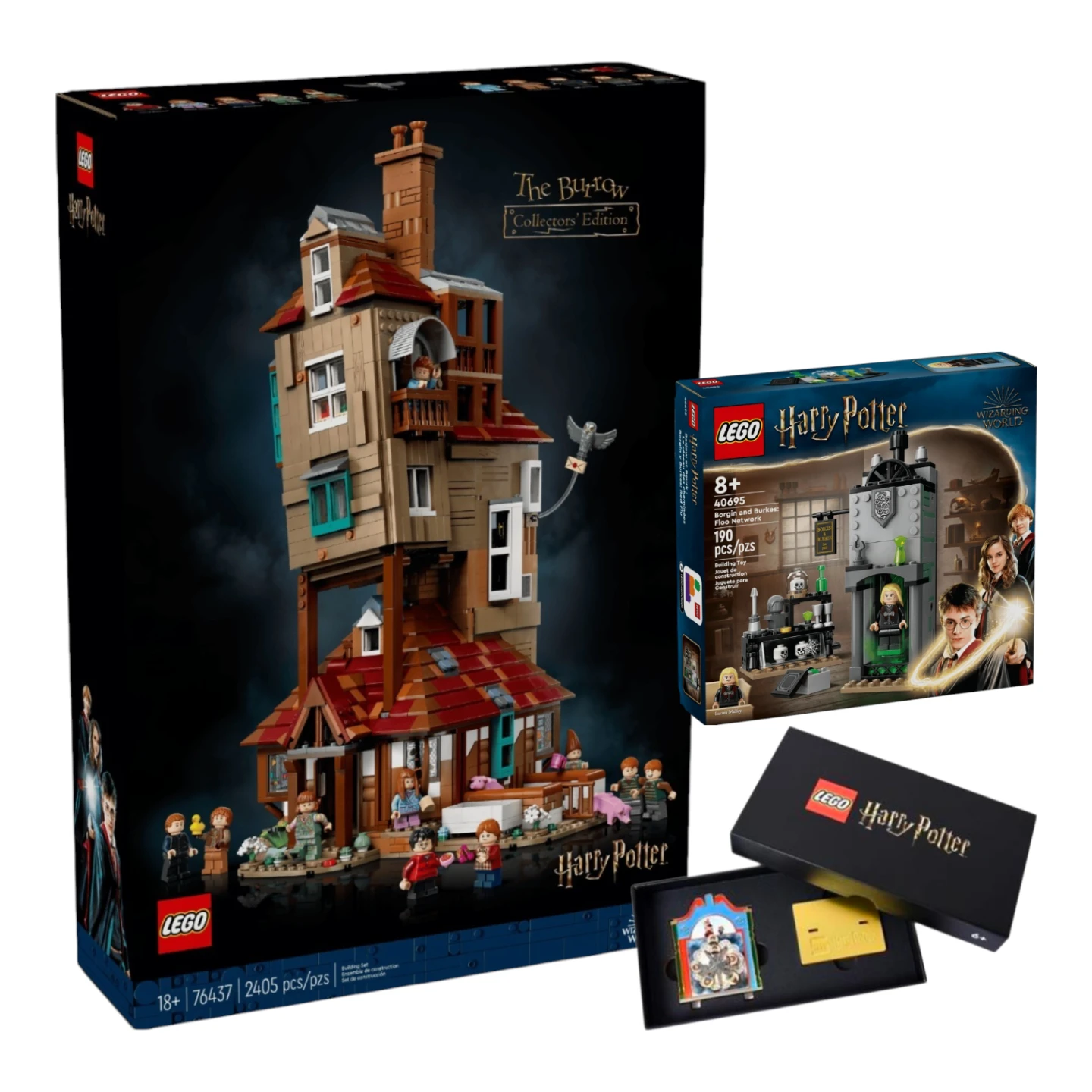 LEGO Harry Potter 76437 The Burrow (NEW) + 2 Exclusive GWPs - photo 2
