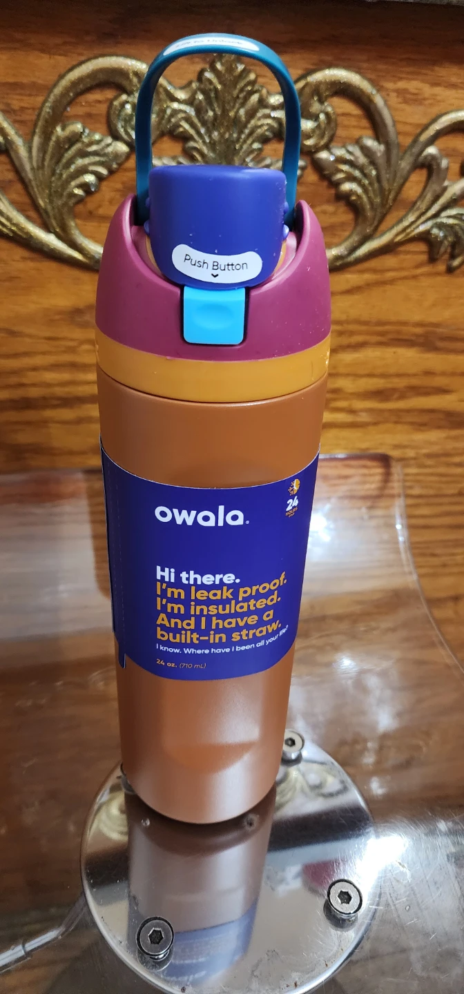 Owala 24 oz Insulated Water Bottle with Built-in Straw - photo 2