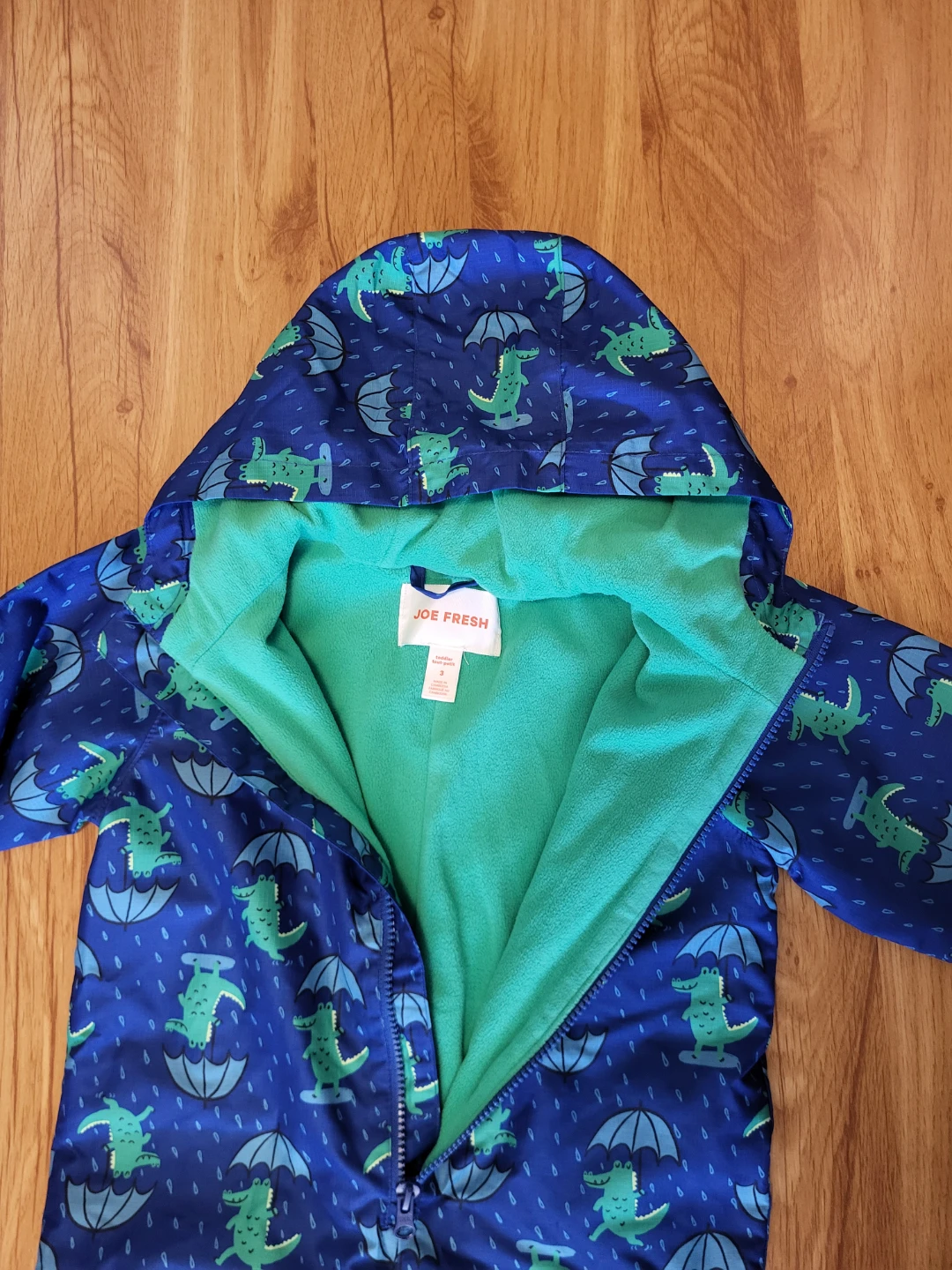 Joe Fresh Toddler Rain Suit - Size 3 - photo 2