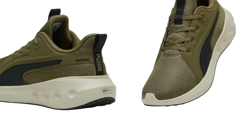 Puma Running Shoes - Khaki/Black - US 8.5 - photo 2