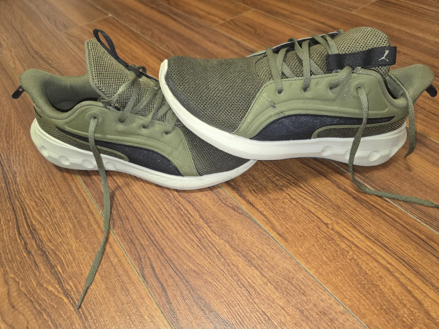 Puma Running Shoes - Khaki/Black - US 8.5 - photo 3