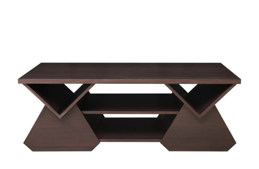Solid Wood Coffee Table with Storage