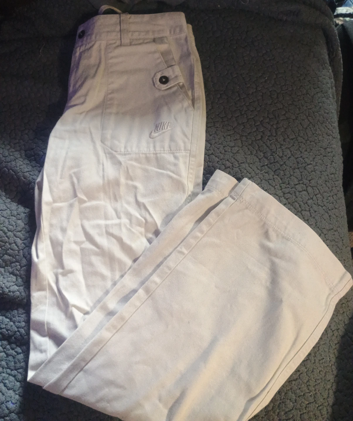 Women's Nike White Cargo Pants