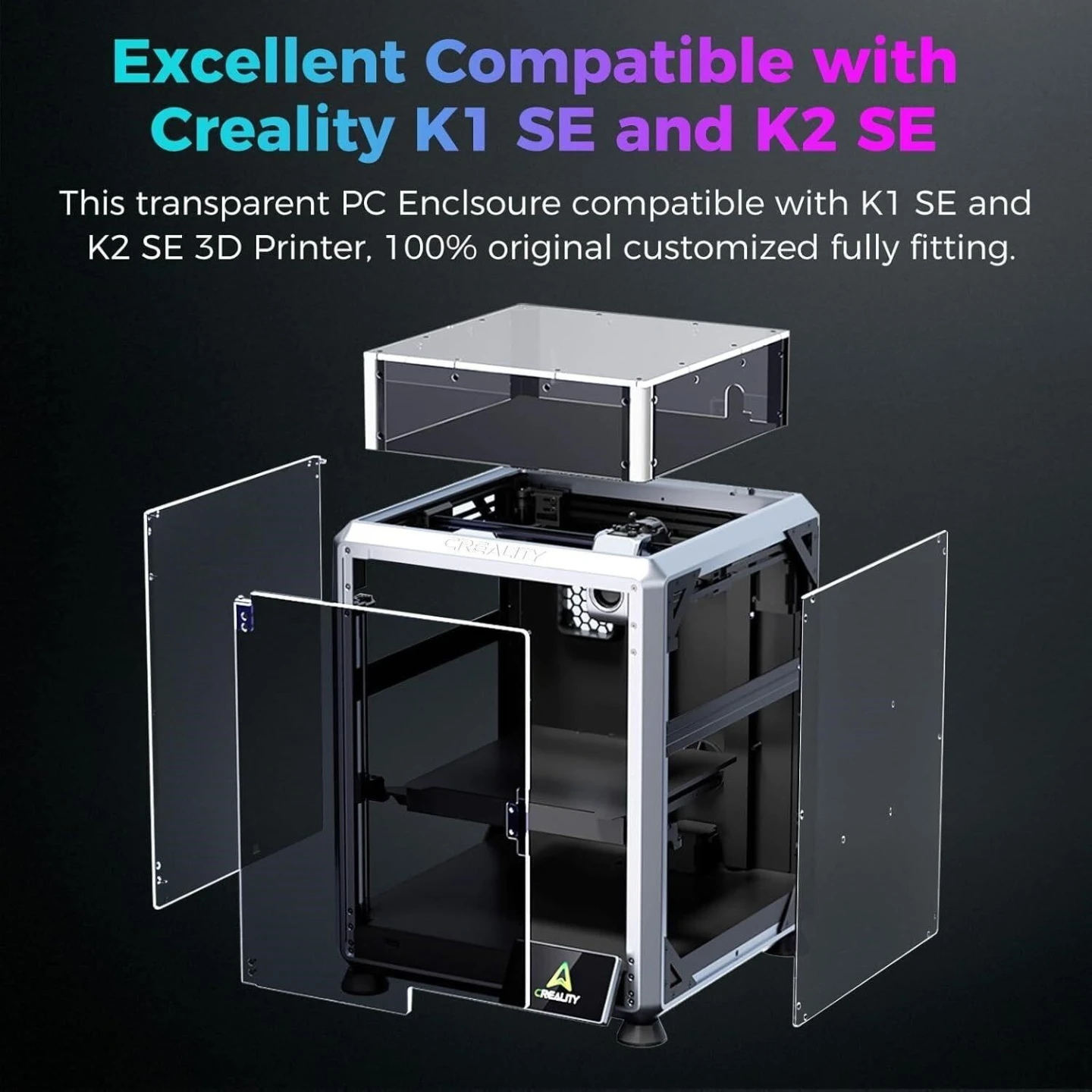 Creality K1 SE Enclosure / Protective Cover – New - photo 3