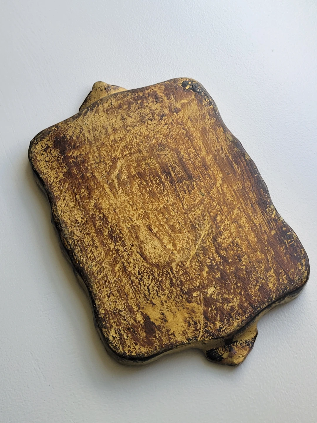 Small Vintage Italian Wood Florentine Tray - photo 3