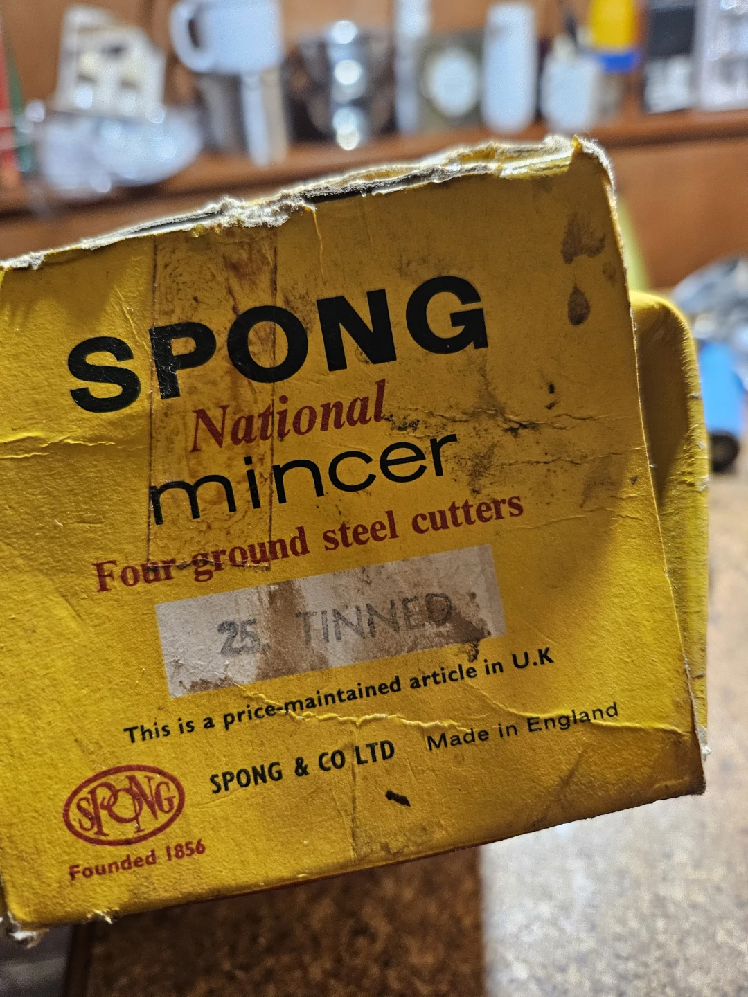 SPONG National Mincer - Four ground steel cutters - photo 3