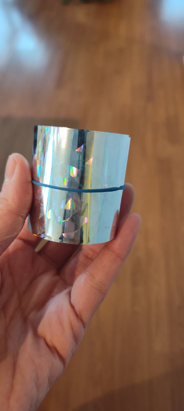 Holographic Ribbon Roll