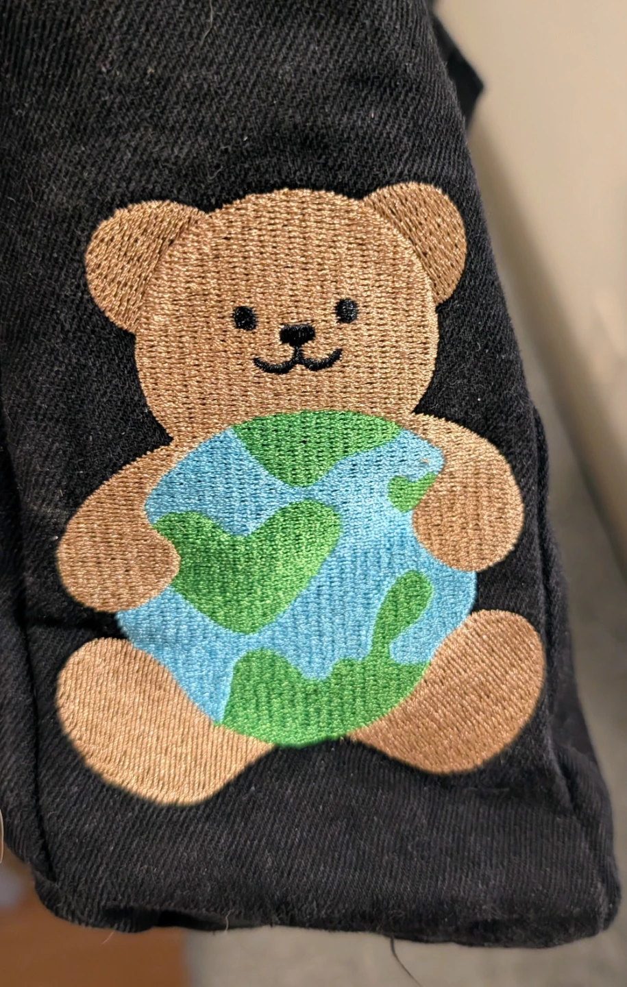Black Make A Wish Bag with Embroidered Designs - photo 4