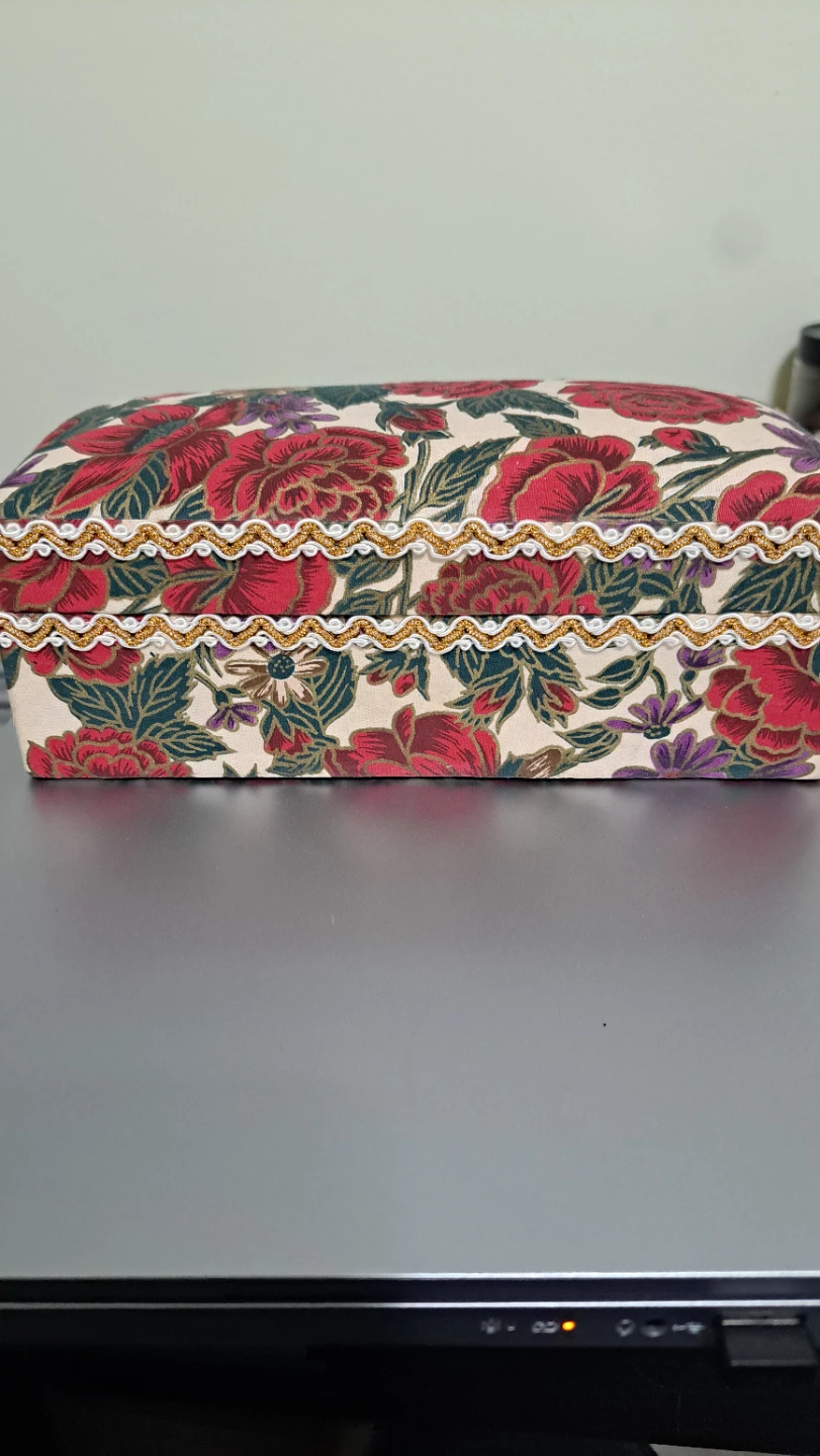 Floral Jewelry Box with Mirror - photo 5