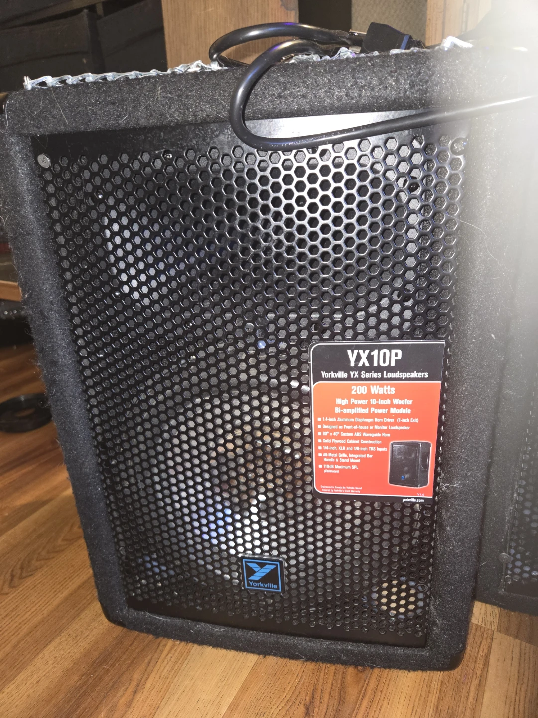 Yorkville YX10P 10" 200W Powered PA Speaker - photo 2