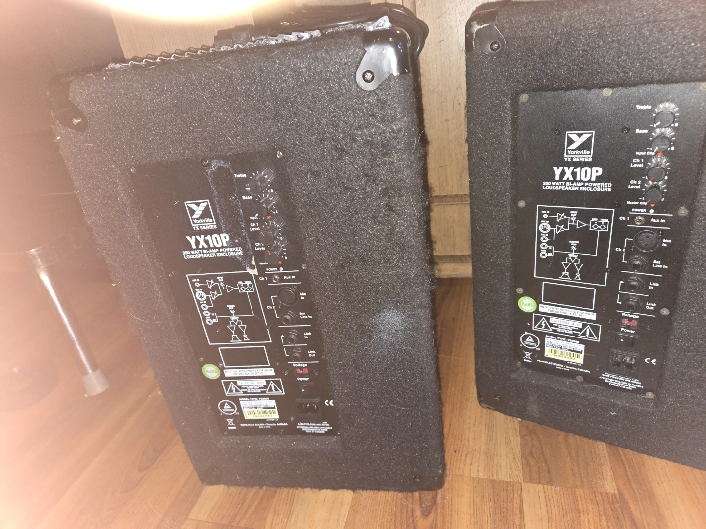 Yorkville YX10P 10" 200W Powered PA Speaker - photo 4