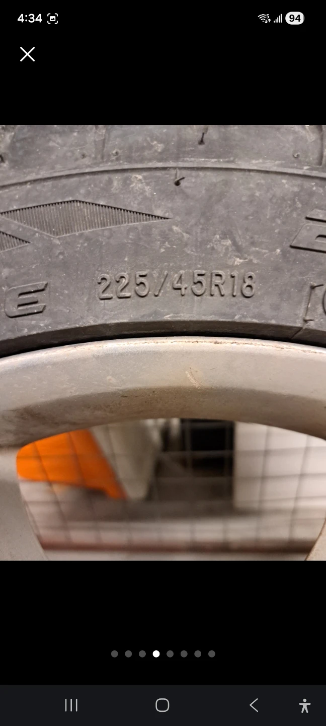 4 Cooper Zeon RS3-G1 Tire 225/45R18 - photo 2
