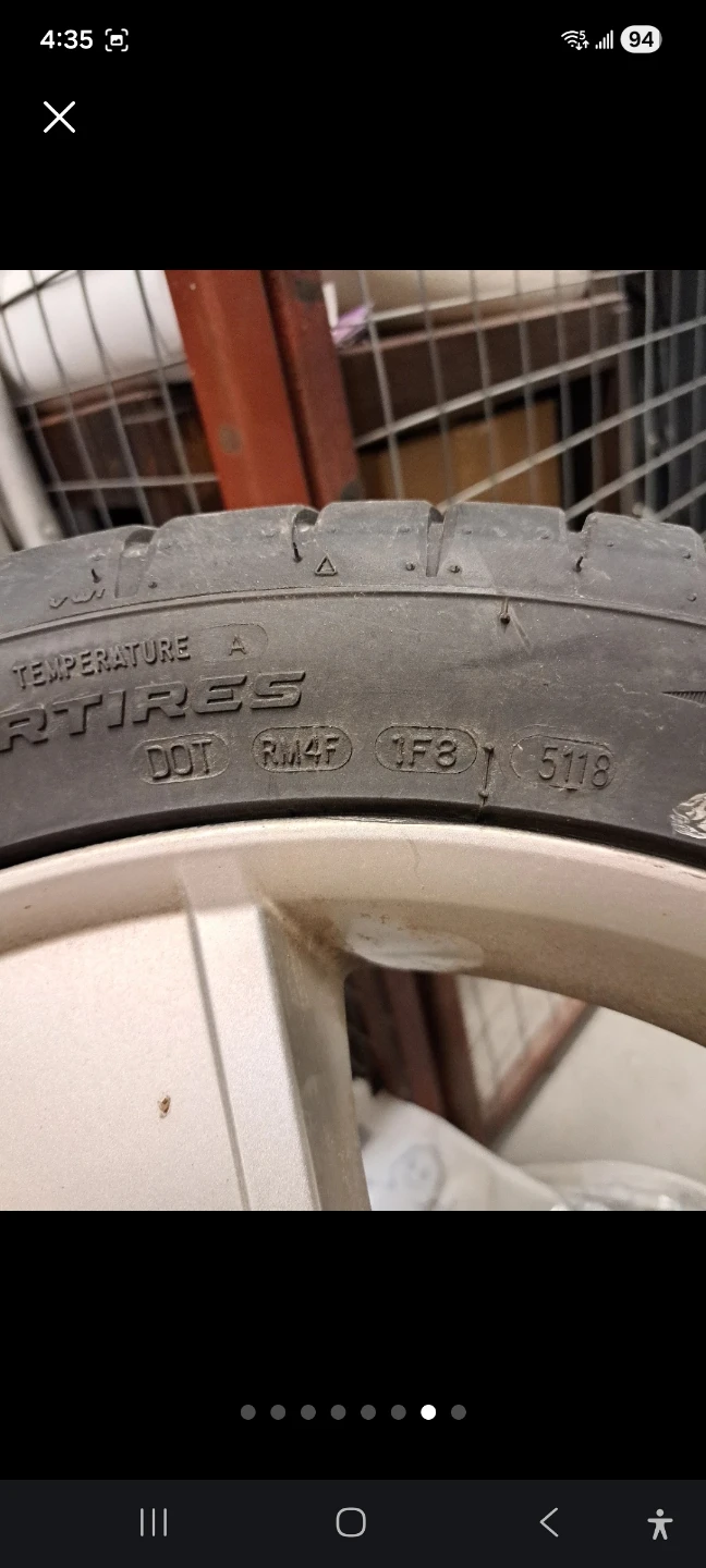 4 Cooper Zeon RS3-G1 Tire 225/45R18 - photo 4