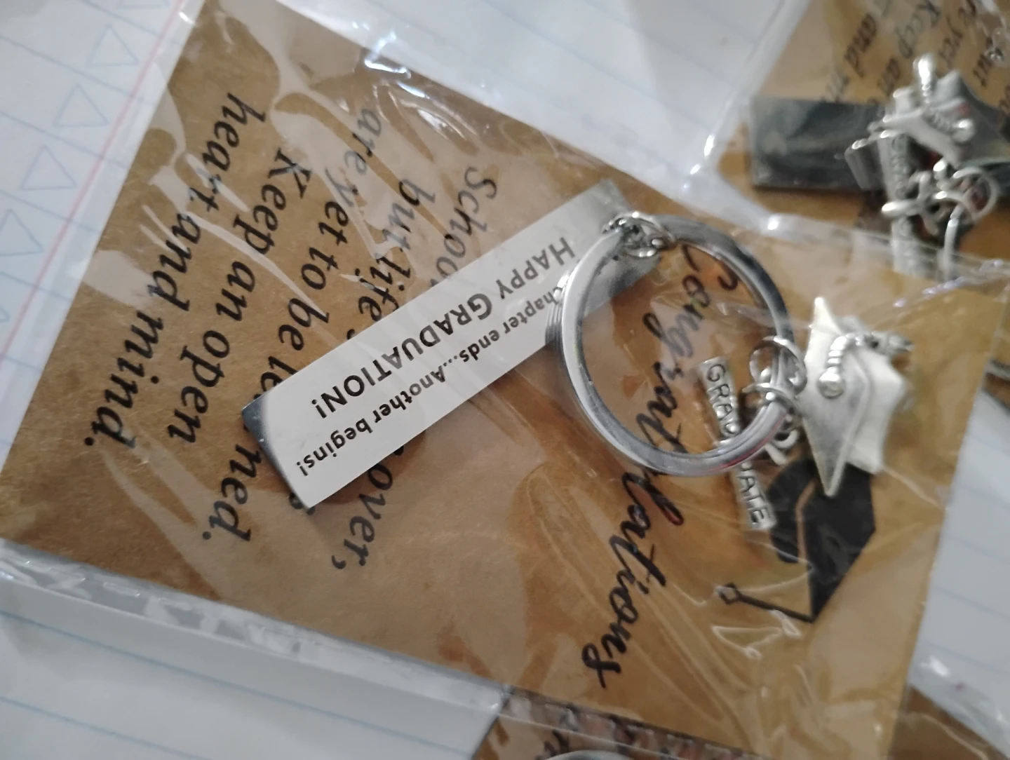 Graduation Keychain Set - Congratulations Gift - photo 4