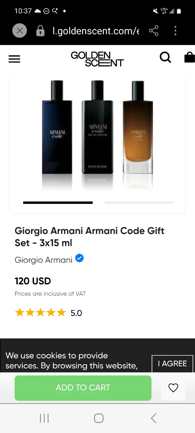Giorgio Armani Armani Code Gift Set 3x15ml - photo 3
