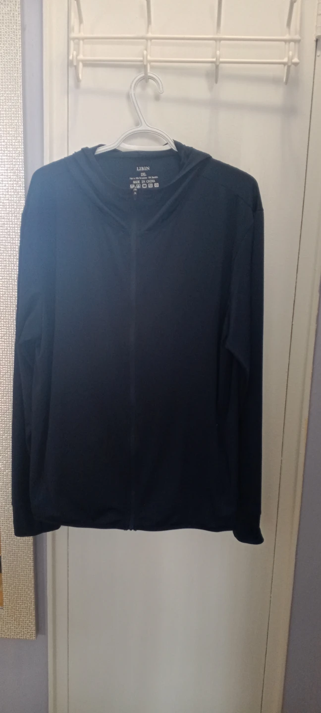 LIBIN  2XL Zip-Up Hoodie