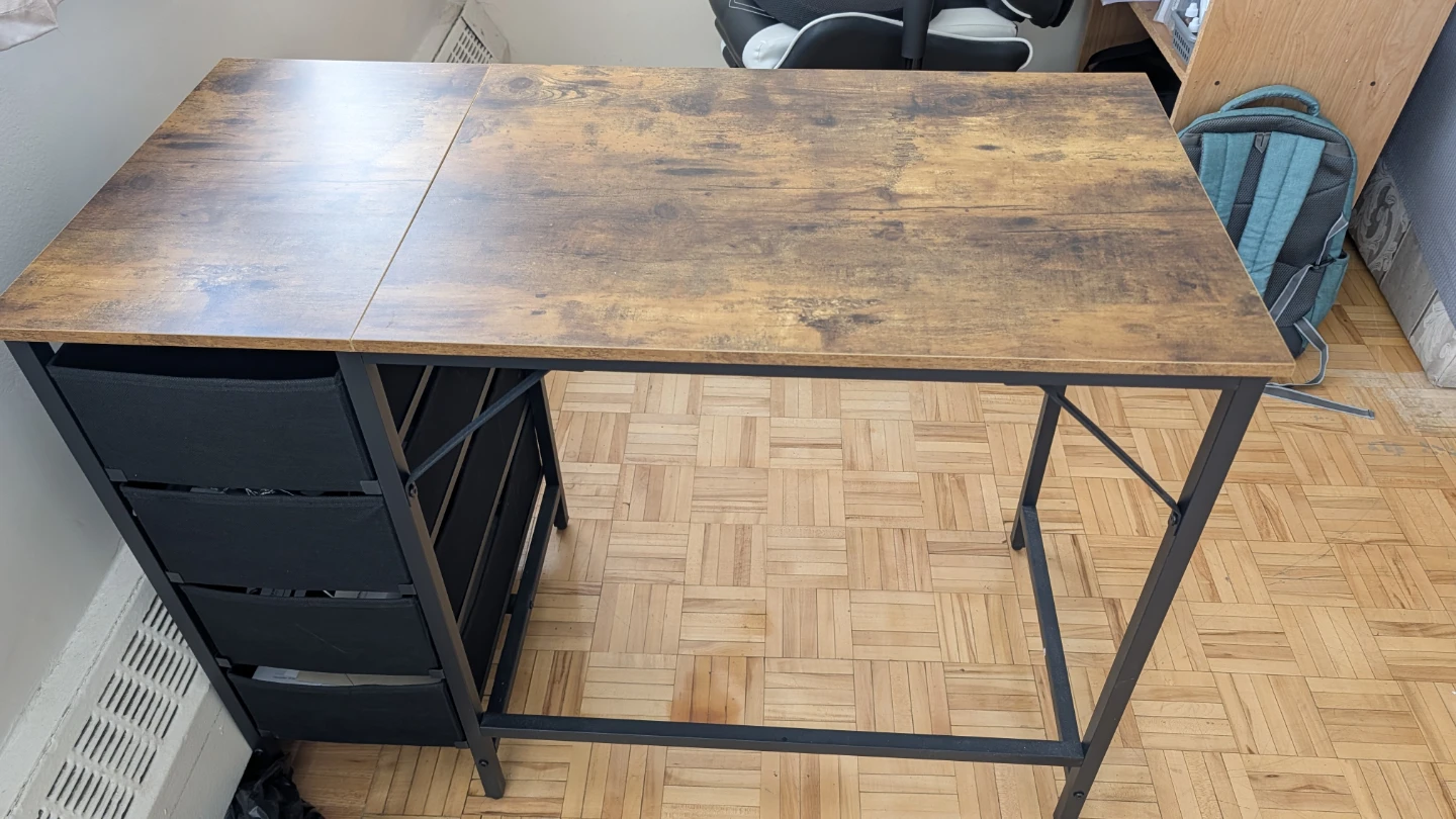 Computer Desk with Drawers - photo 5