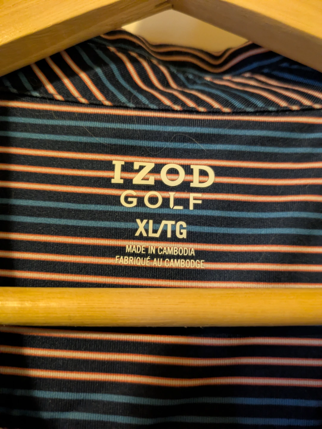 IZOD Golf Polo Shirt sz XL - photo 2