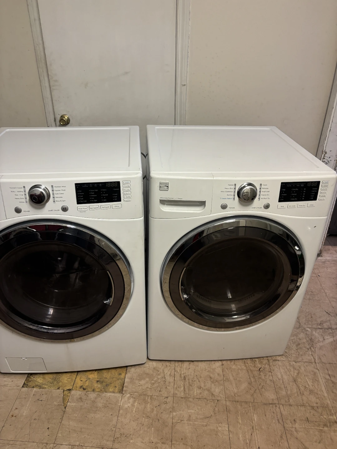 Kenmore Front Load Washer and Dryer Set