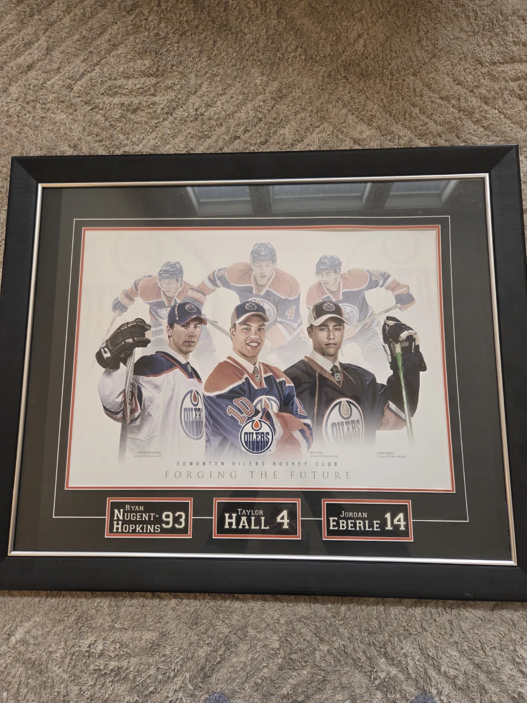 Edmonton Oilers "Forging the Future" Framed Print