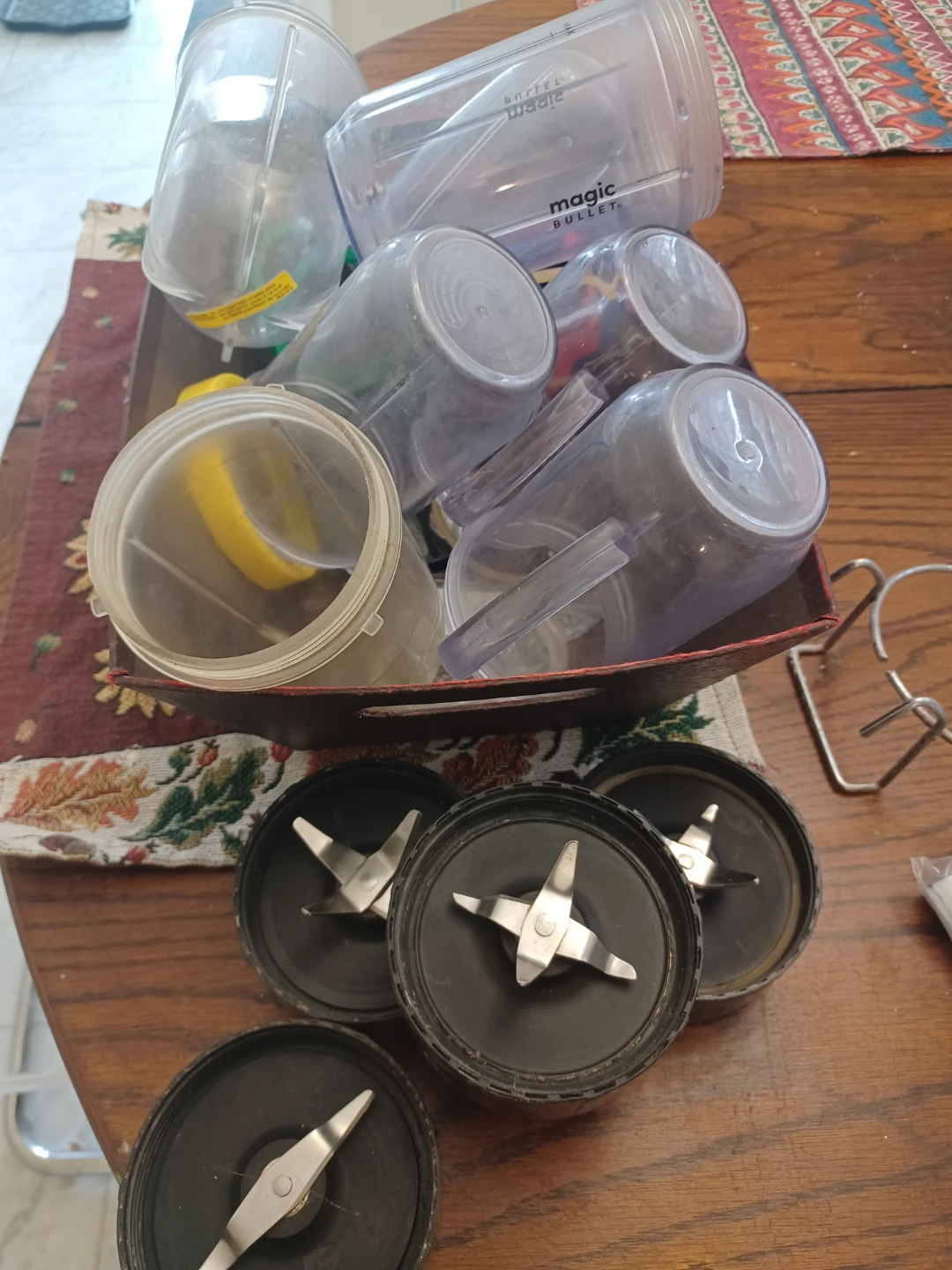 Magic Bullet Blender Cups and Blades Set