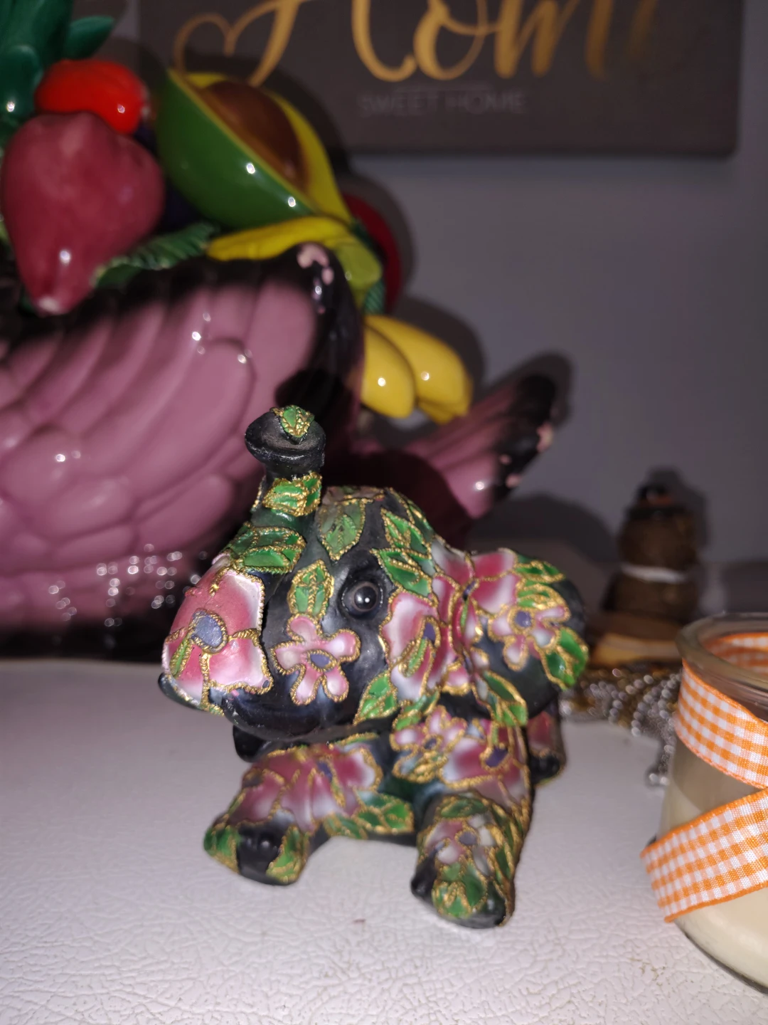 Decorative Elephant Figurines (Set of 3) - photo 2