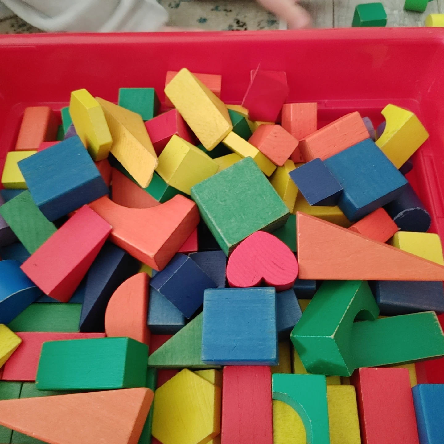 Wooden Building Blocks Set - photo 3