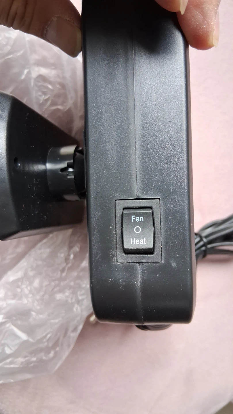 Heater and Fan, NEW, 200W, Car 12V, Instant Warm, Emergency Use - photo 3