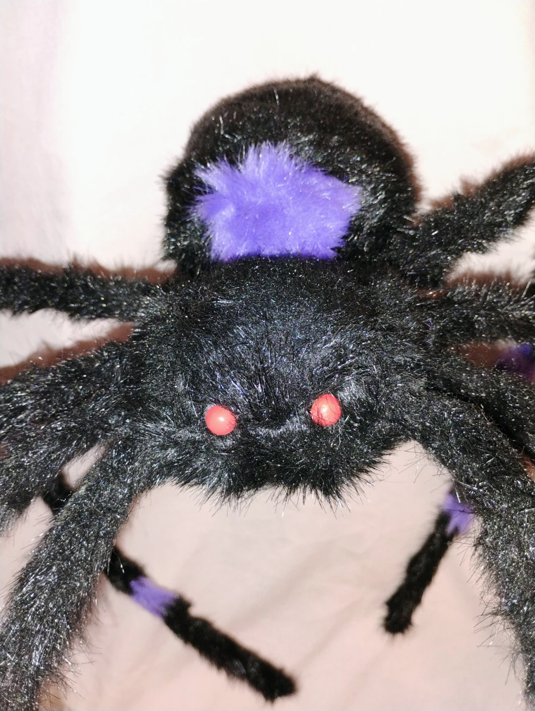 LARGE FURRY SPIDER DECORATION/TOY