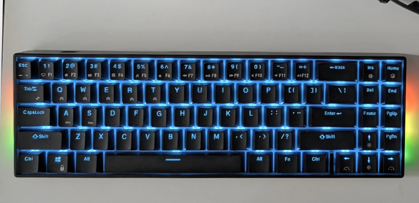 RK ROYAL KLUDGE Mechanical Keyboard - Black, RGB Backlit - photo 2