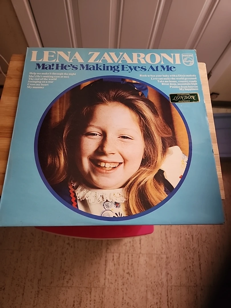 Lena Zavarroni Ma! He's Making Eyes At Me Vinyl LP Record