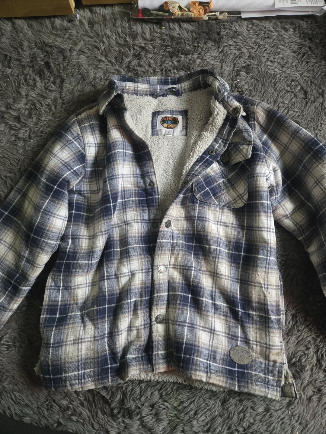 Bundle of teen boy sweaters and jackets - ages 10-14 - photo 3
