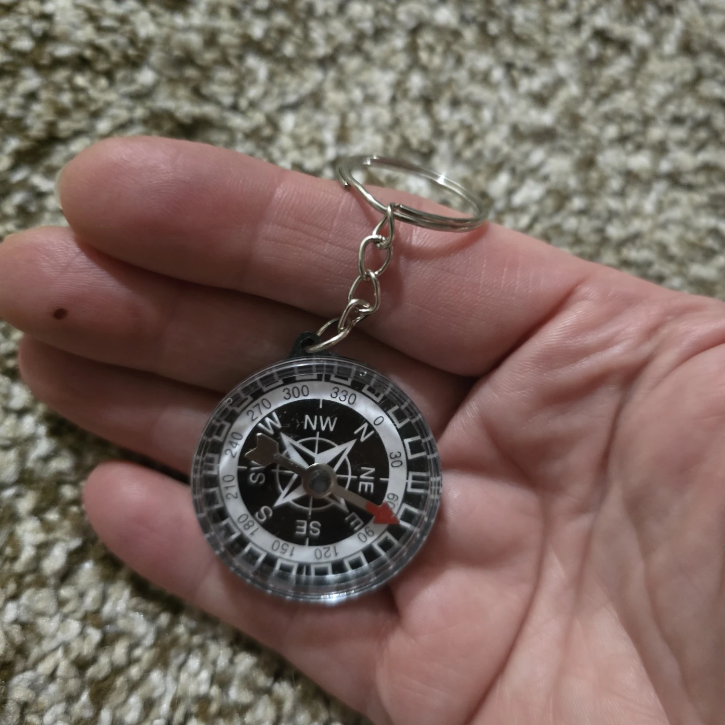 Keychain Compass