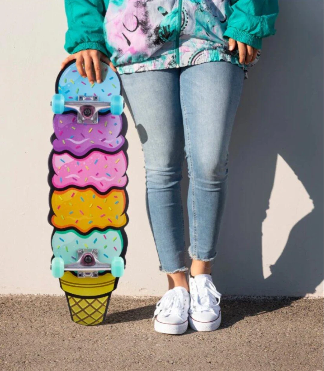Ice Cream Cone Skateboard