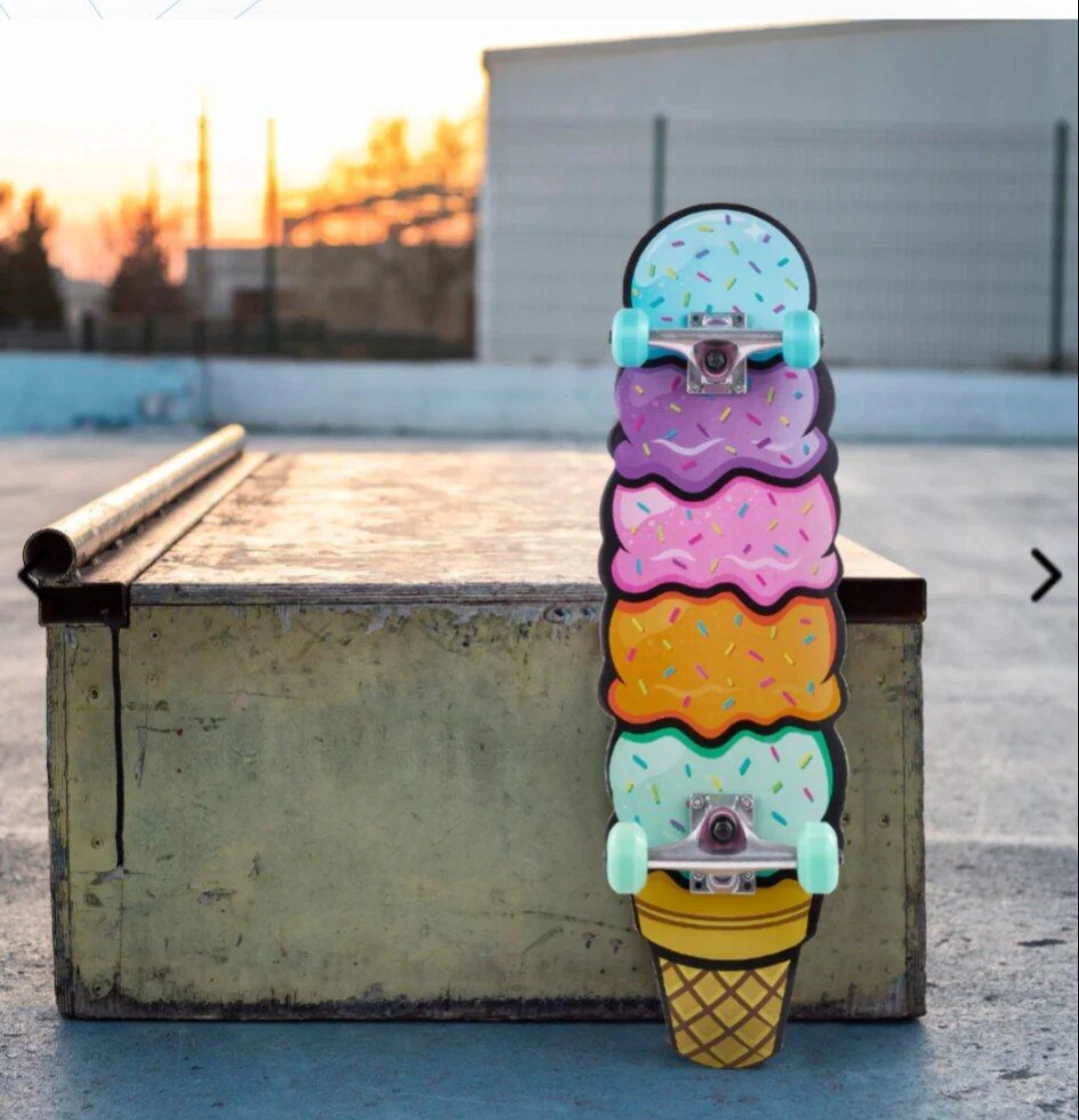 Ice Cream Cone Skateboard - photo 4