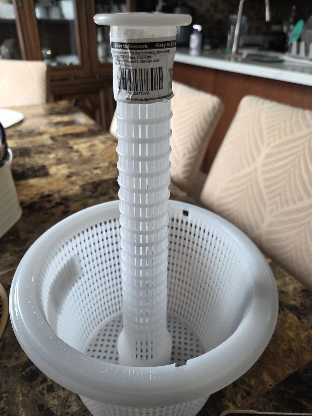 GVT Inc. HP Skimpro Skimmer Basket White