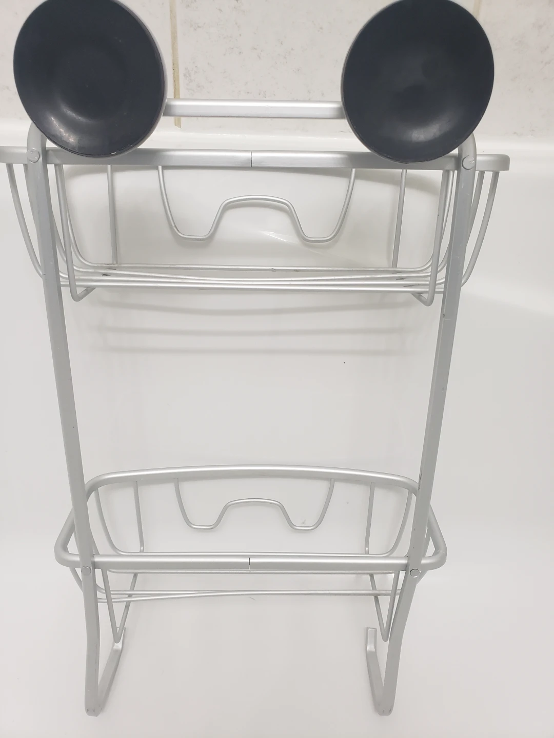 Silver 2-Tier Shower Caddy - photo 3