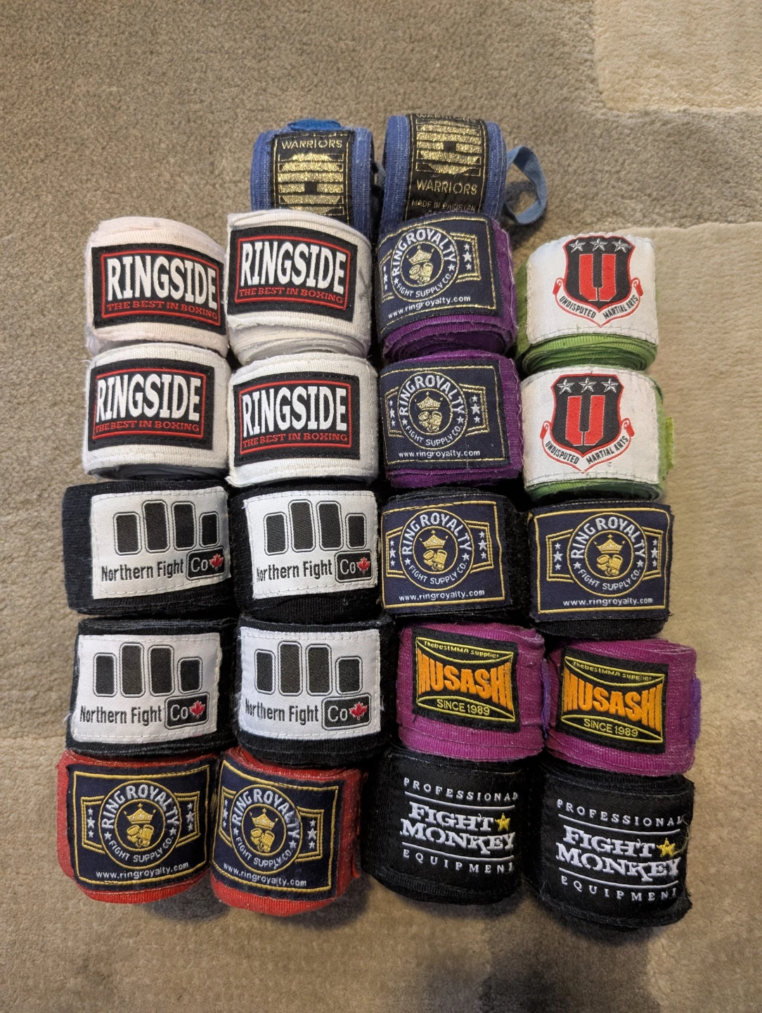 GUC - Boxing Mixed Martial Arts Hand Wraps