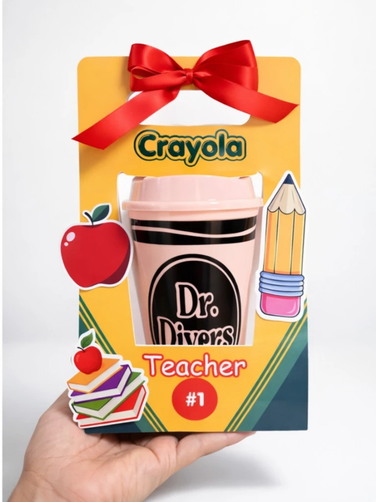 Crayola Teacher Tumbler Gift Set