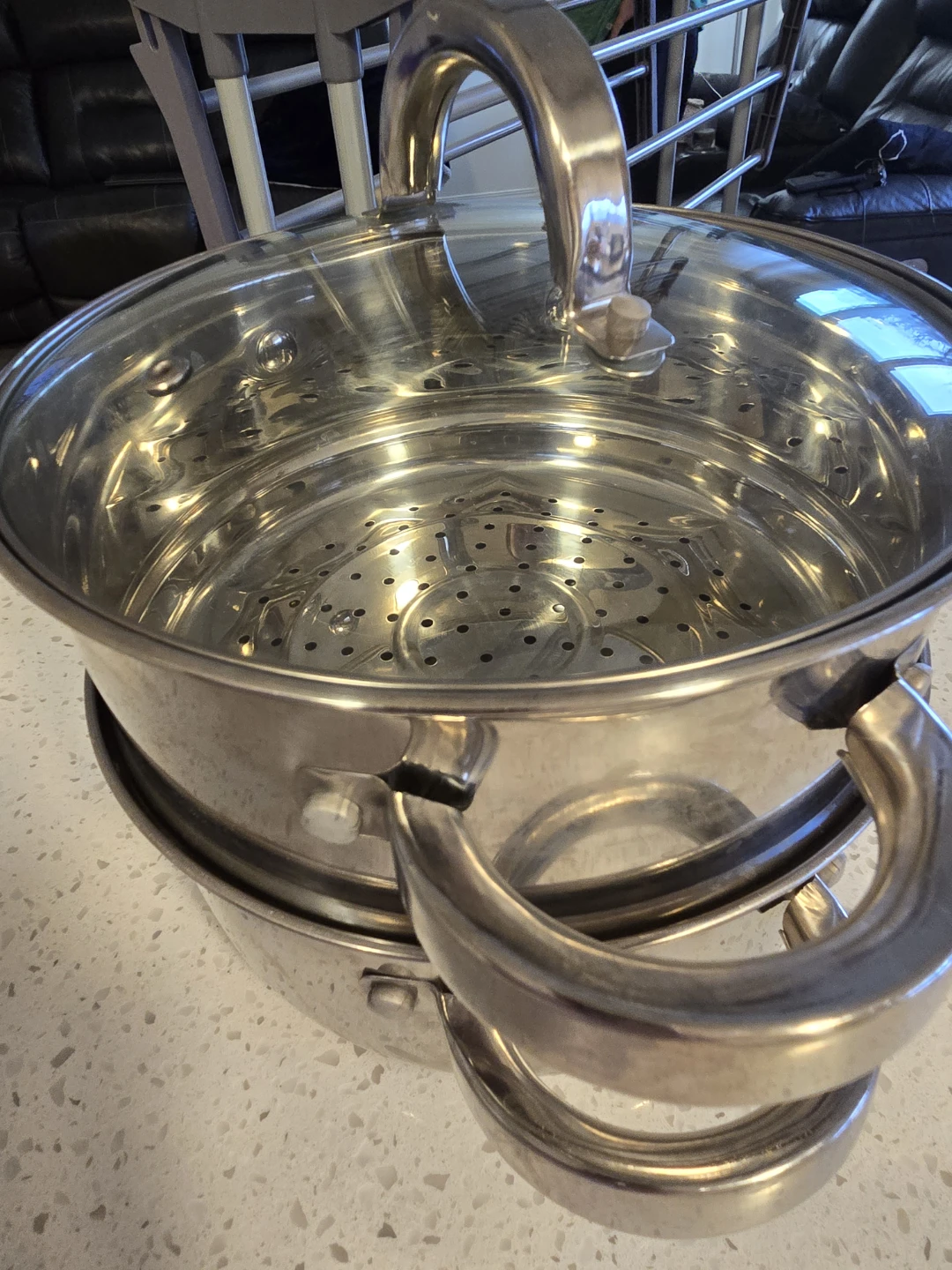 Stainless Steel Steamer Pot with Lid