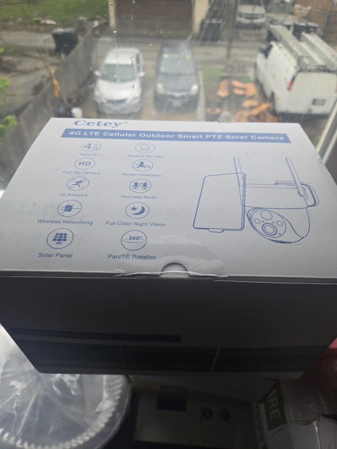 Cetey 4G LTE Cellular Outdoor Smart PTZ Solar Camera - photo 2