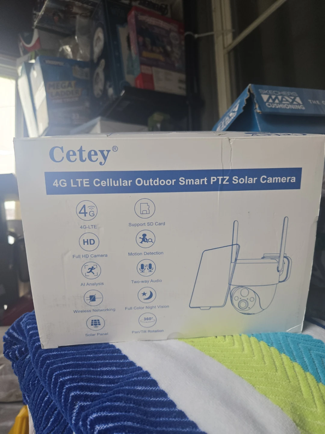 Cetey 4G LTE Cellular Outdoor Smart PTZ Solar Camera - photo 3