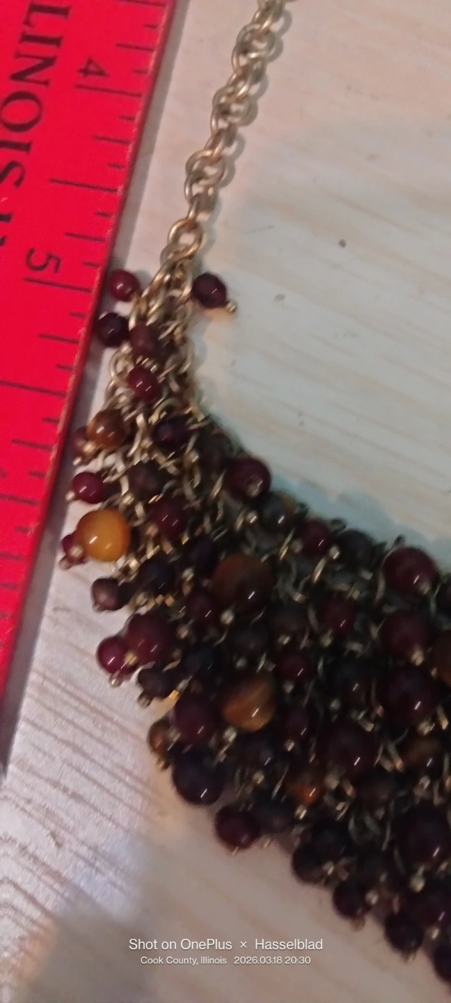 Beaded Statement Necklace - photo 4