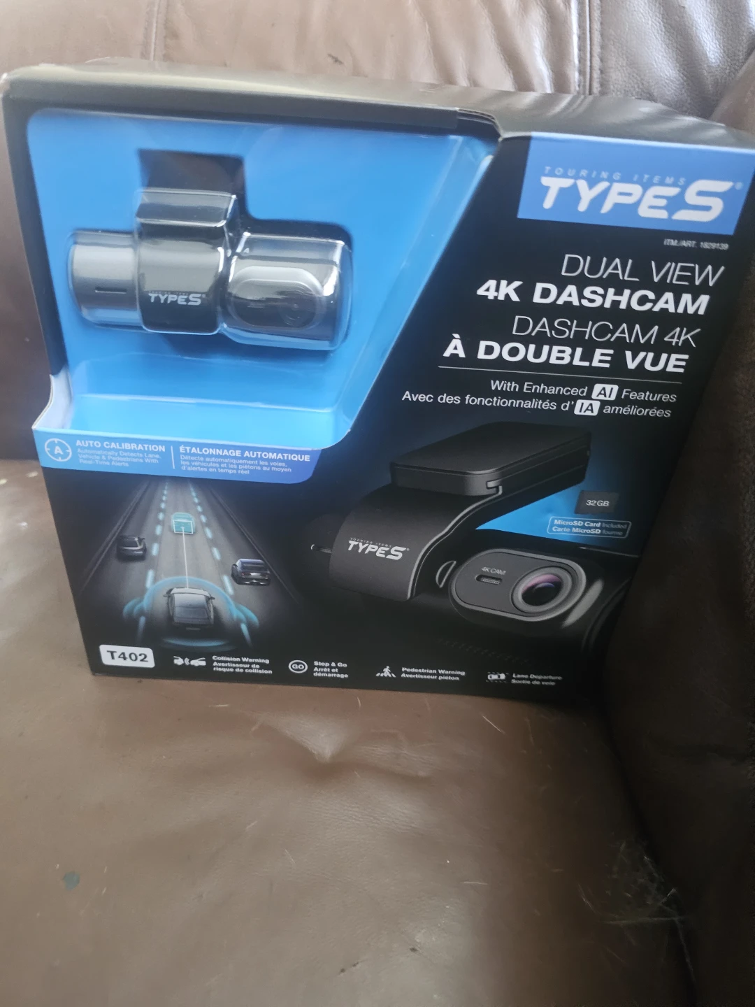 TYPES Dual View 4K Dashcam