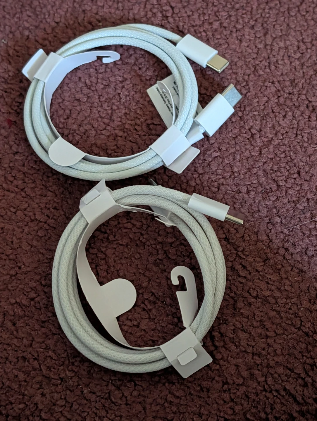 USB-C to USB-C Cables (2-Pack)