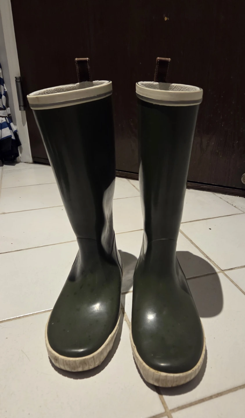 Tretorn Green Rain Boots
