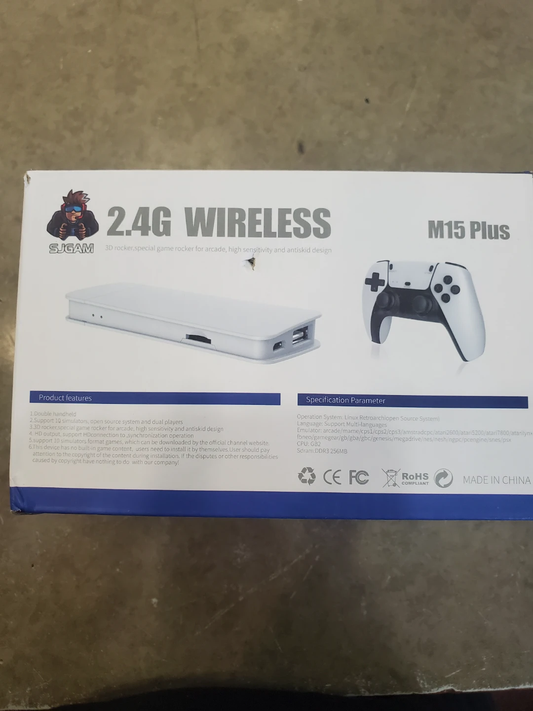 SJGAM M15 Plus 2.4G Wireless Game Console - photo 3