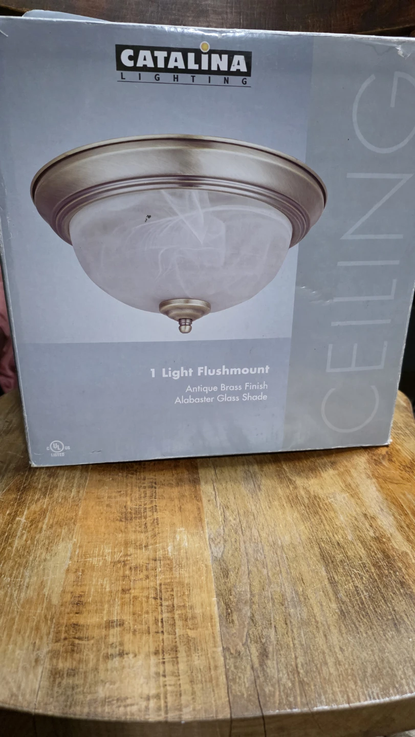 Catalina Lighting 1 Light Flushmount Ceiling Light - photo 2