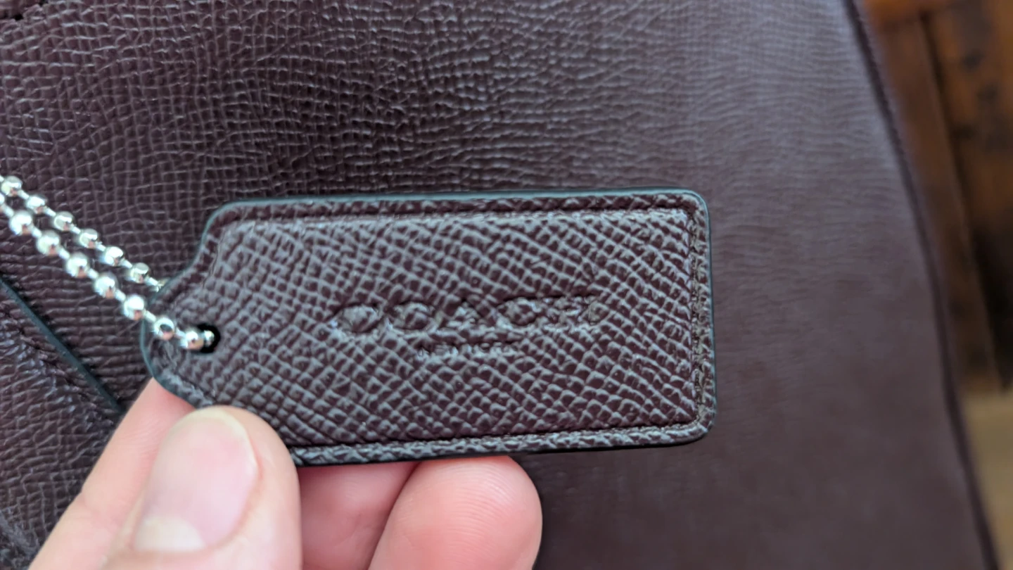Coach Leather Briefcase - photo 3